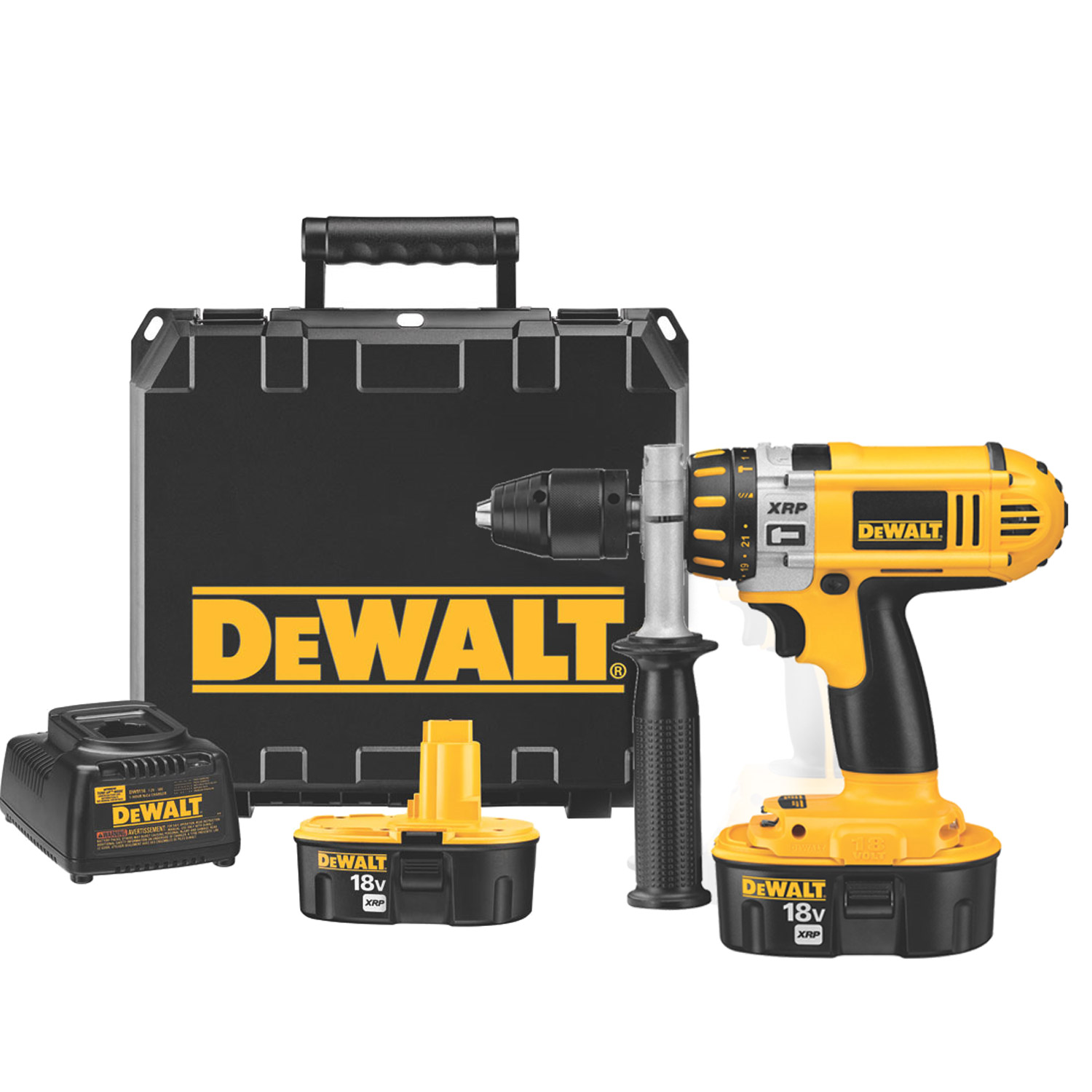 DeWALT DC925KAR Reconditioned DC925KA 18-Volt XRP Cordless Hammer Drill Kit