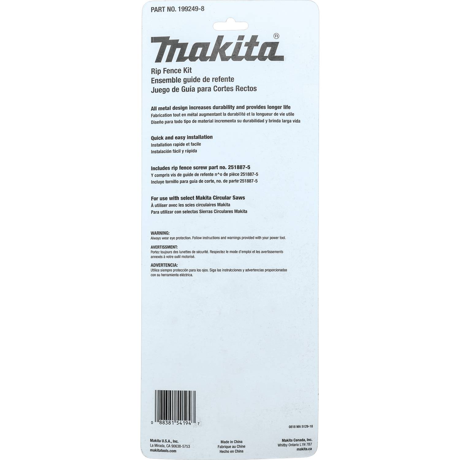 Makita Canada Inc