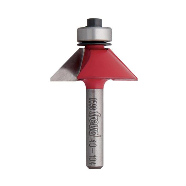 Freud 40-104 Industrial 45 Degree Chamfer Router Bit with ...