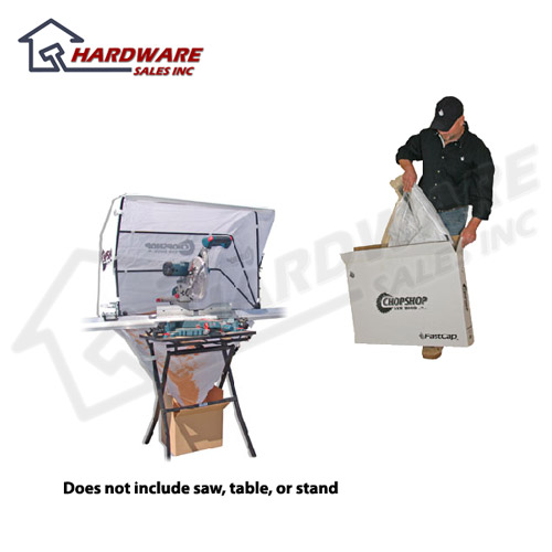 FastCap SAWHOODWHITE Chopshop Miter Saw Dust Hood  