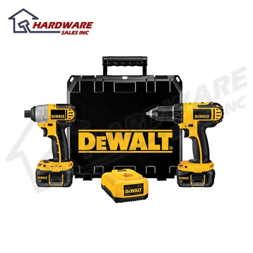 DeWalt DCK265L 18V Compact Li Ion Drill/Impact Combo Kit  