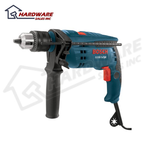 Bosch 1191VSRK 120 Volt 1/2 Single Speed Hammer Drill  