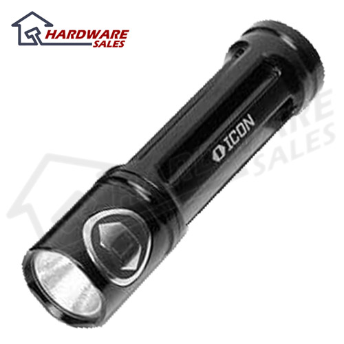 Icon RG101A Rogue 1 60LM LED Aluminum Flashlight Black  