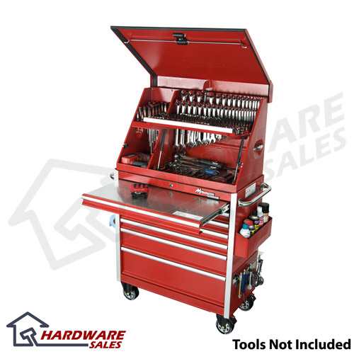 Montezuma PR3606MZC Crossover Roller Tool box Red  