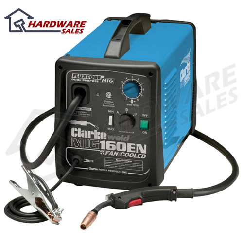 Clarke WE6527 160EN 240 Volt Fluxcore/MIG Welder  