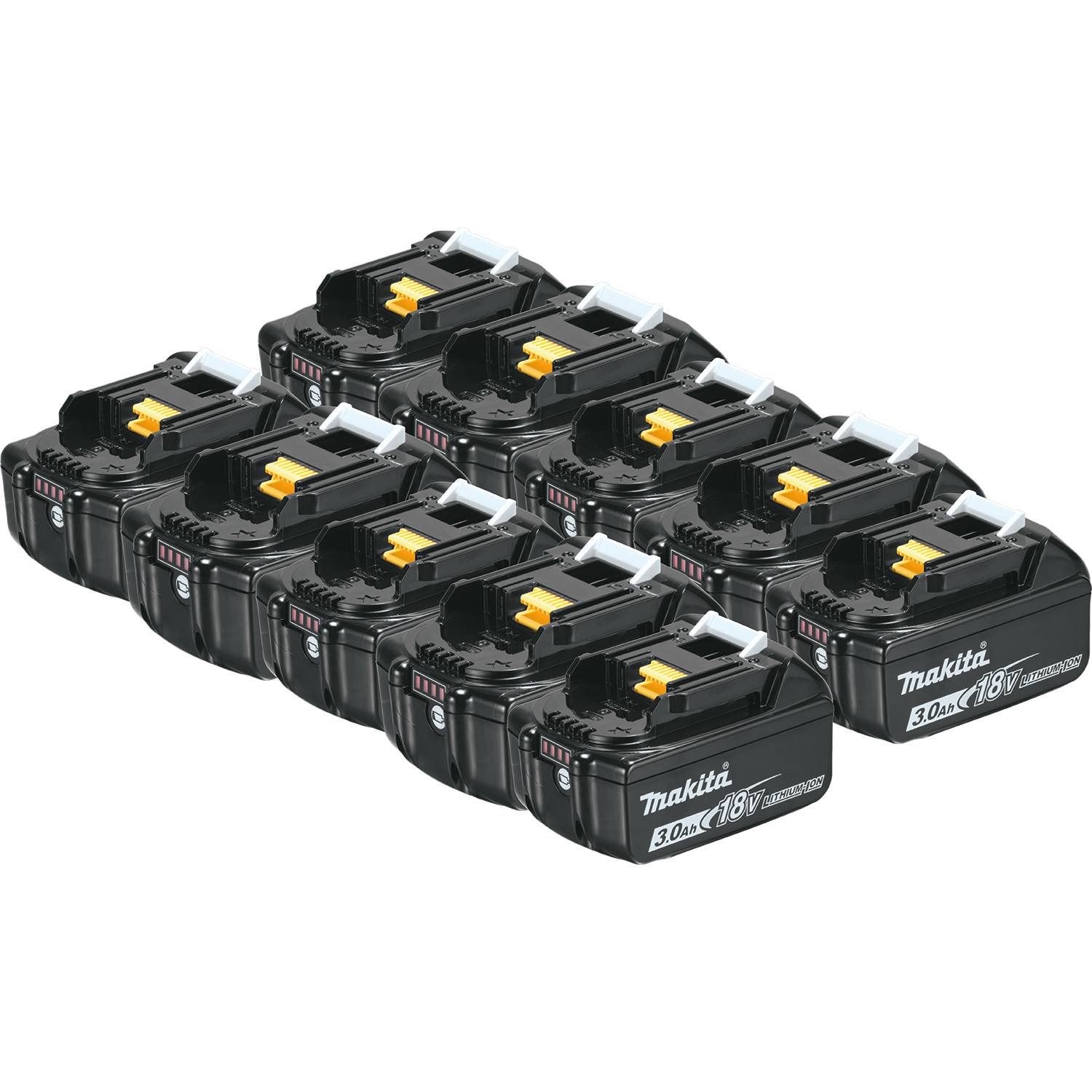 Makita BL1830B BL1830B-10 18V LXT Lithium_Ion 3.0Ah Battery - 10-Pack ...