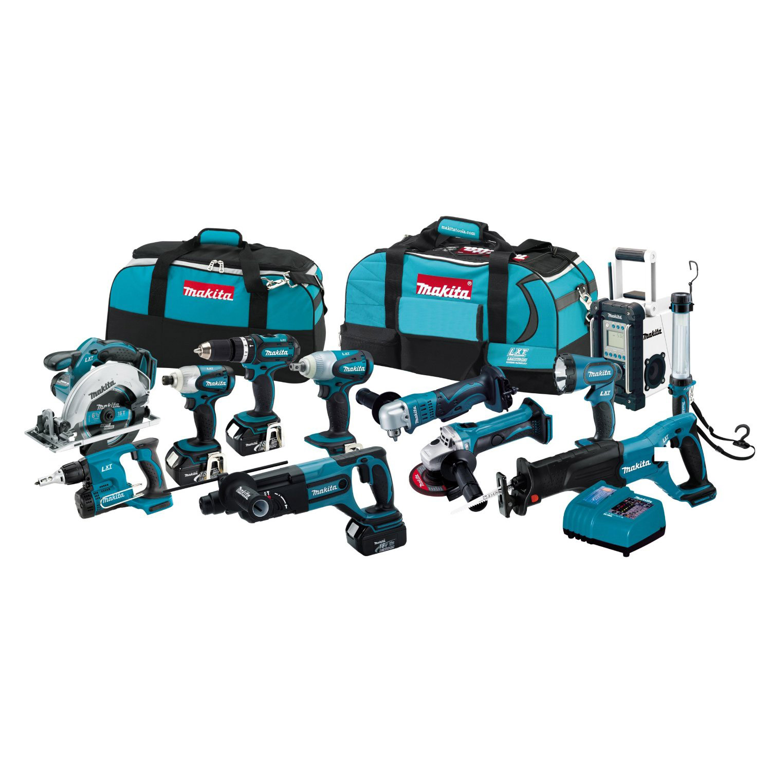 Makita LXT1200 18v LXT Lithium-Ion Cordless Combo Kit | eBay