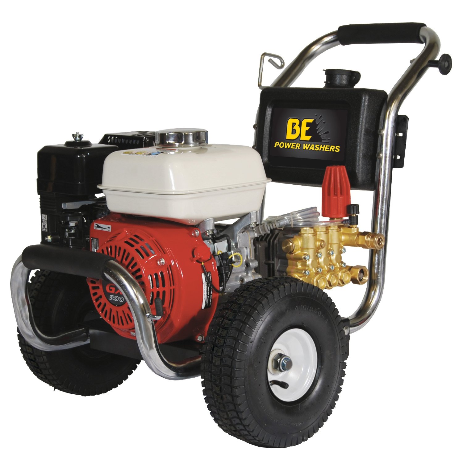 Be Pressure Pe 2565hwscom 6 5 Hp 2700 Psi Honda Gx200 Engine Gas Pressure Washer Ebay