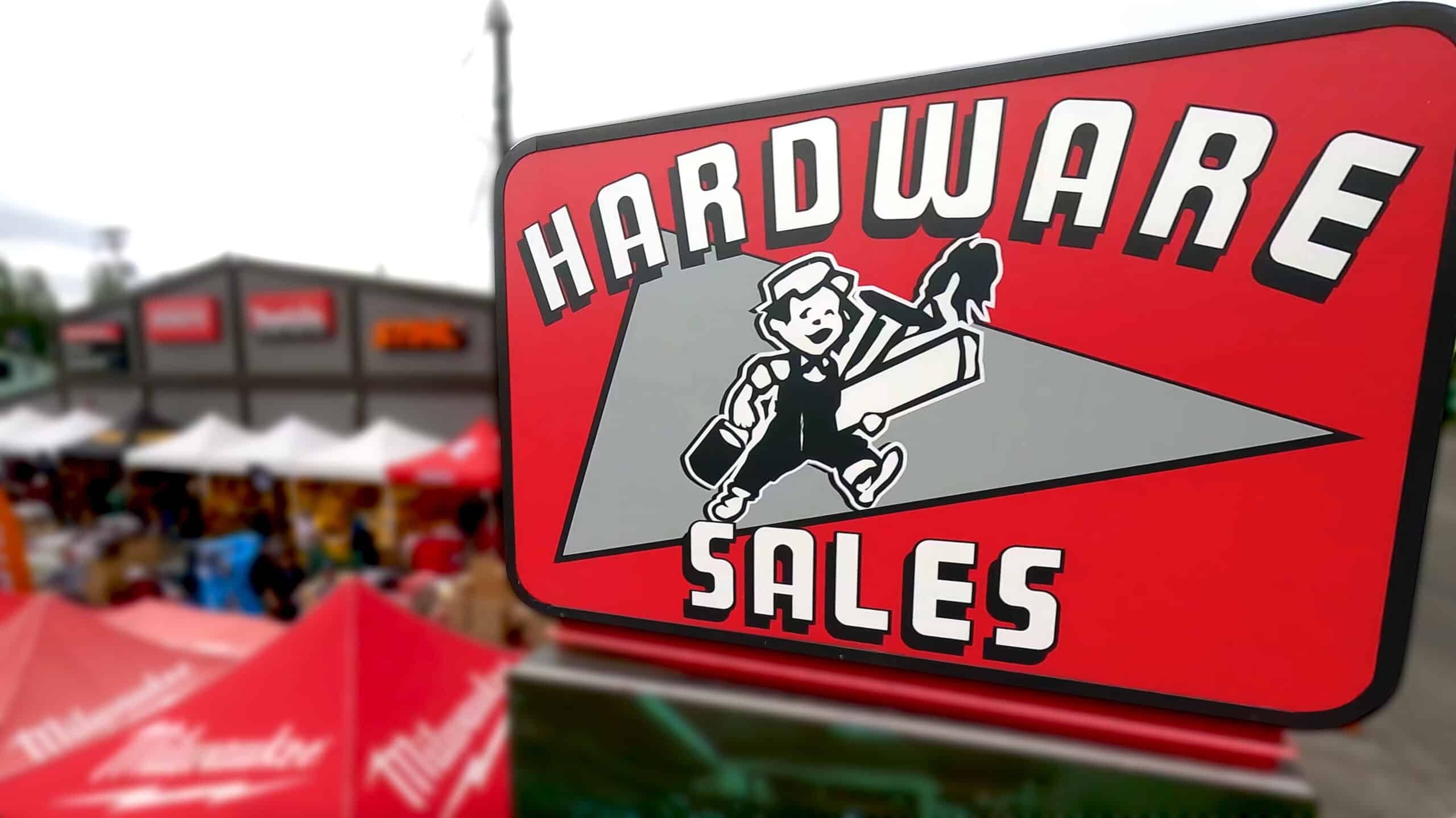 Sign Tool Hardware Sales