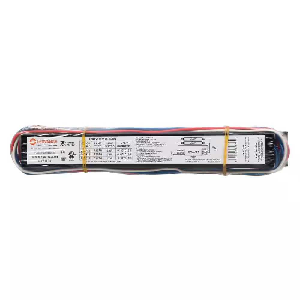 Replacement T8 electronic ballasts